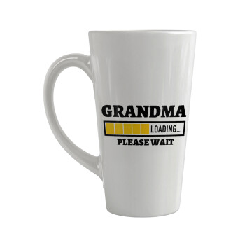 Grandma Loading, Κούπα κωνική Latte Μεγάλη, κεραμική, 450ml