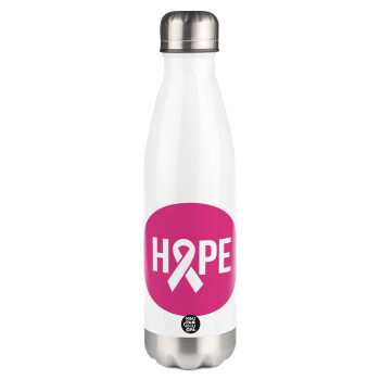 HOPE, Metal mug thermos White (Stainless steel), double wall, 500ml