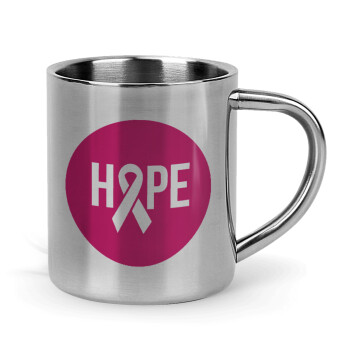 HOPE, Mug Stainless steel double wall 300ml