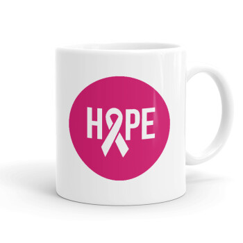 HOPE, Ceramic coffee mug, 330ml (1pcs)