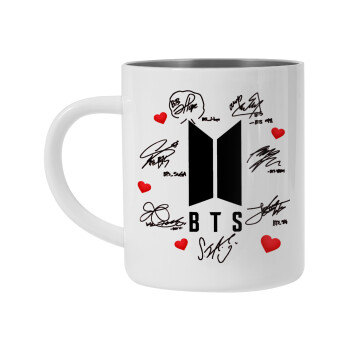 BTS signs, Mug Stainless steel double wall 450ml