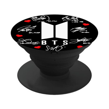 BTS signs, Phone Holders Stand  Black Hand-held Mobile Phone Holder