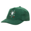 Children's Baseball Cap, 100% Cotton Drill, GREEN (COTTON, CHILDREN'S, ONE SIZE)