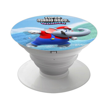 Super mario and Friends, Phone Holders Stand  White Hand-held Mobile Phone Holder