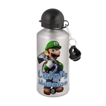 Luigi's Mansion, Metallic water jug, Silver, aluminum 500ml