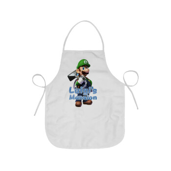 Luigi's Mansion, Chef Apron Short Full Length Adult (63x75cm)