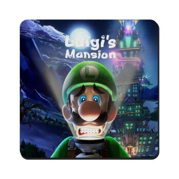 Luigi's Mansion, Τετράγωνο μαγνητάκι ξύλινο 9x9cm