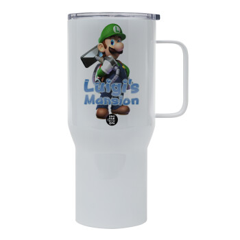 Luigi's Mansion, Mega Stainless steel Tumbler with lid, double wall 750L