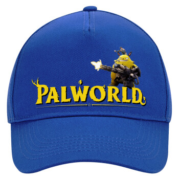 Palworld, Ultimate Adult Hat BLUE, (100% COTTON DRILL, ADULT, UNISEX, ONE SIZE)