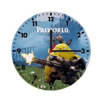 Palworld, Ρολόι τοίχου ξύλινο (20cm)