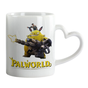 Palworld, Mug heart handle, ceramic, 330ml