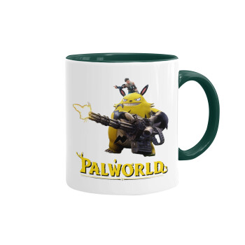 Palworld, Mug colored green, ceramic, 330ml