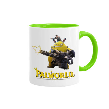 Palworld, Mug colored light green, ceramic, 330ml