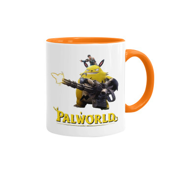 Palworld, Κούπα χρωματιστή πορτοκαλί, κεραμική, 330ml
