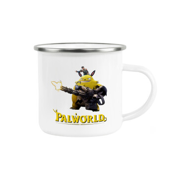 Palworld, Metallic enamel cup white 360ml