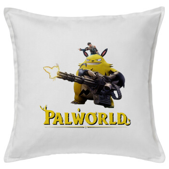 Palworld, Sofa cushion White 50x50cm includes filling