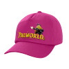 Καπέλο παιδικό Baseball, 100% Βαμβακερό Twill, Φούξια (ΒΑΜΒΑΚΕΡΟ, ΠΑΙΔΙΚΟ, UNISEX, ONE SIZE)