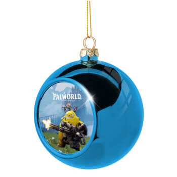 Palworld, Χριστουγεννιάτικη μπάλα δένδρου Μπλε 8cm