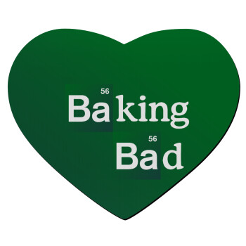 Baking Bad, Mousepad καρδιά 23x20cm