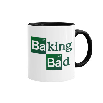 Baking Bad, Mug colored black, ceramic, 330ml