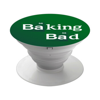 Baking Bad, Phone Holders Stand  White Hand-held Mobile Phone Holder