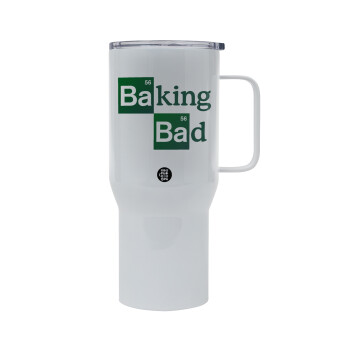 Baking Bad, Mega Stainless steel Tumbler with lid, double wall 750L