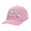 Adult Baseball Cap, 100% Cotton, PINK (COTTON, ADULT, UNISEX, ONE SIZE)