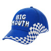 Adult Ultimate BLUE RACING Cap, (100% COTTON DRILL, ADULT, UNISEX, ONE SIZE)