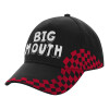 Adult Cap RACING Ultimate Black/Red, (100% COTTON DRILL, ADULT, UNISEX, ONE SIZE)