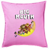 Sofa cushion Pink 50x50cm includes filling