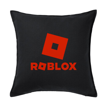 Roblox red, Sofa cushion black 50x50cm includes filling