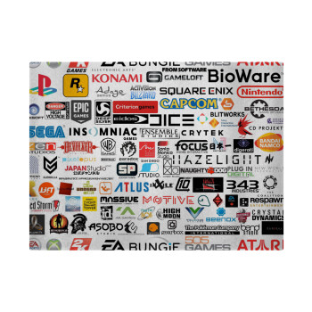 Video Game Studio Logos, Επιφάνεια κοπής γυάλινη (38x28cm)