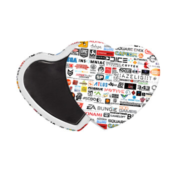 Video Game Studio Logos, Μαγνητάκι καρδιά (57x52mm)