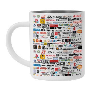 Video Game Studio Logos, Mug Stainless steel double wall 300ml