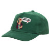 Children's Baseball Cap, 100% Cotton Drill, GREEN (COTTON, CHILDREN'S, ONE SIZE)