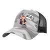 Adult Structured Trucker Hat, with Mesh, (Camouflage) Army Camo (100% COTTON, ADULT, UNISEX, ONE SIZE)