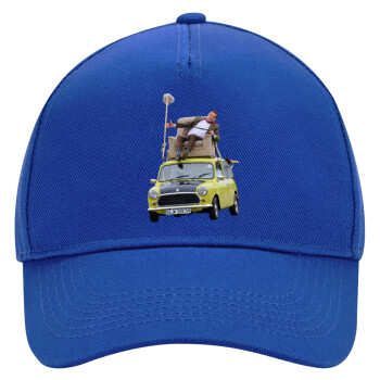 Mr. Bean mini 1000, Ultimate Adult Hat BLUE, (100% COTTON DRILL, ADULT, UNISEX, ONE SIZE)