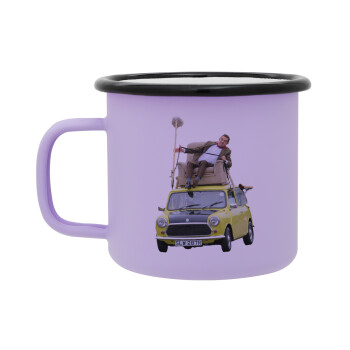 Mr. Bean mini 1000, Κούπα Μεταλλική εμαγιέ ΜΑΤ Light Pastel Purple 360ml