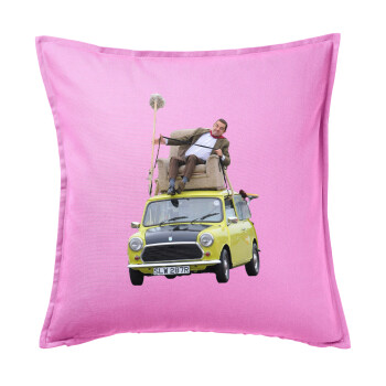 Mr. Bean mini 1000, Sofa cushion Pink 50x50cm includes filling