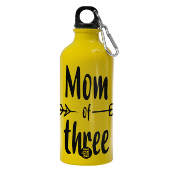 Mom of three, Water bottle 600ml