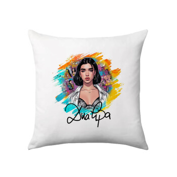 Dua lipa, Sofa cushion 40x40cm includes filling