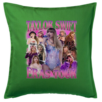 Taylor Swift, Sofa cushion Green 50x50cm includes filling