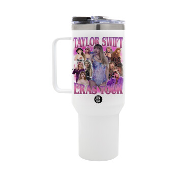 Taylor Swift, Mega Stainless steel Tumbler with lid, double wall 1,2L