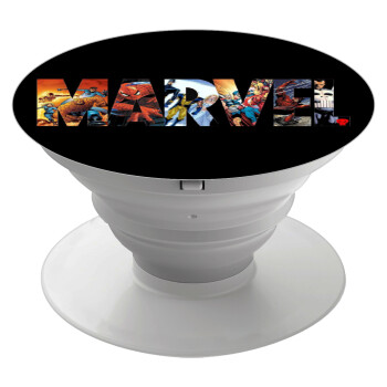 MARVEL Black, Phone Holders Stand  White Hand-held Mobile Phone Holder