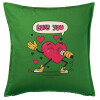 Sofa cushion Green 50x50cm includes filling