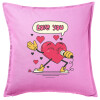 Sofa cushion Pink 50x50cm includes filling