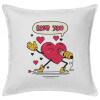 Sofa cushion White 50x50cm includes filling