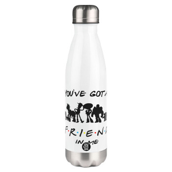 You've Got a Friend in Me, Metal mug thermos White (Stainless steel), double wall, 500ml