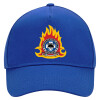 Ultimate Adult Hat BLUE, (100% COTTON DRILL, ADULT, UNISEX, ONE SIZE)