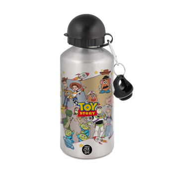 toystory characters, Metallic water jug, Silver, aluminum 500ml
